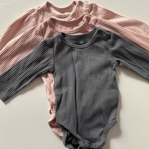 H&M Kids ribbed bodysuits